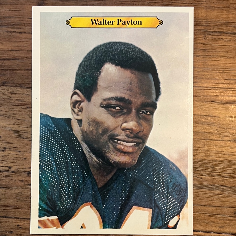 Topps 1980 Walter Payton Card